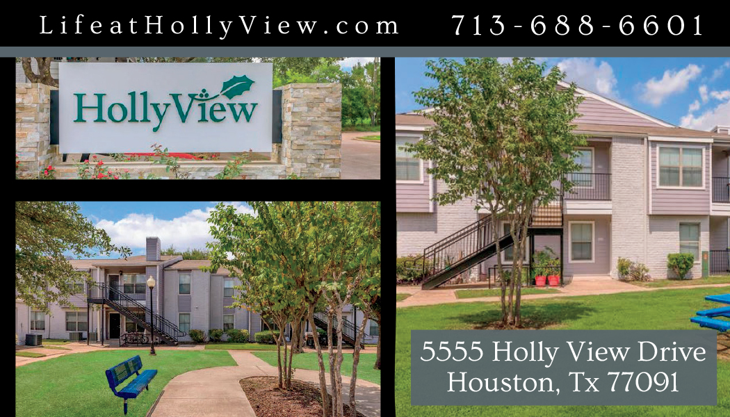 HollyView Apartments ad